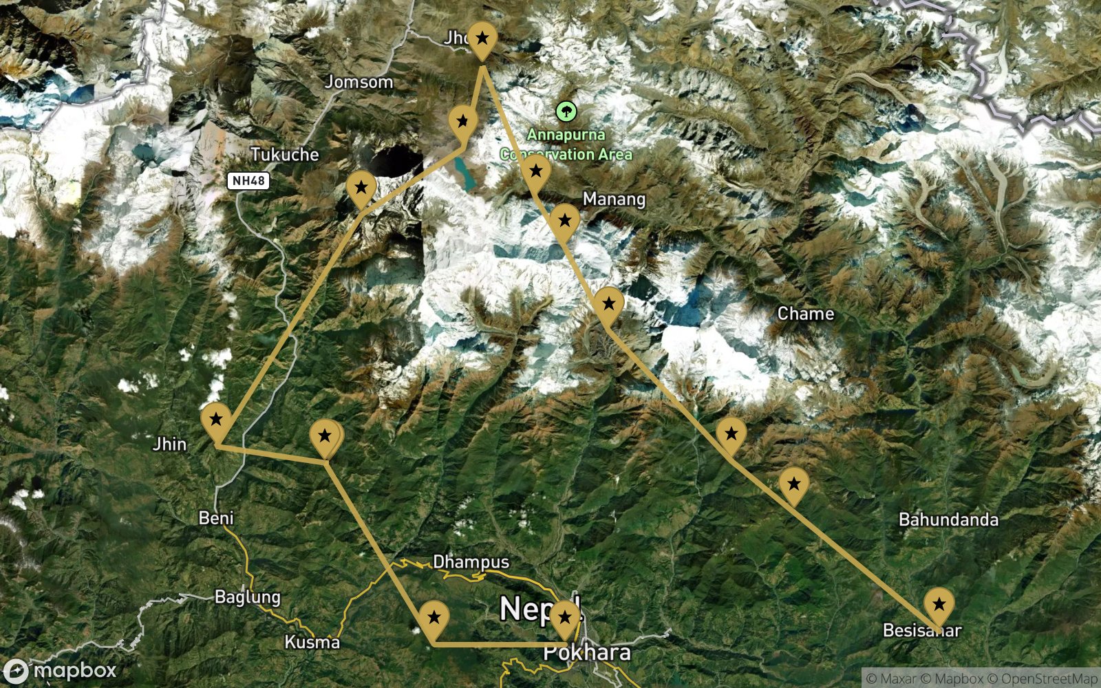 Annapurna Region Trekking