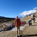 training for Nepal trekking at Lobuche on the Everest Base Camp trail
