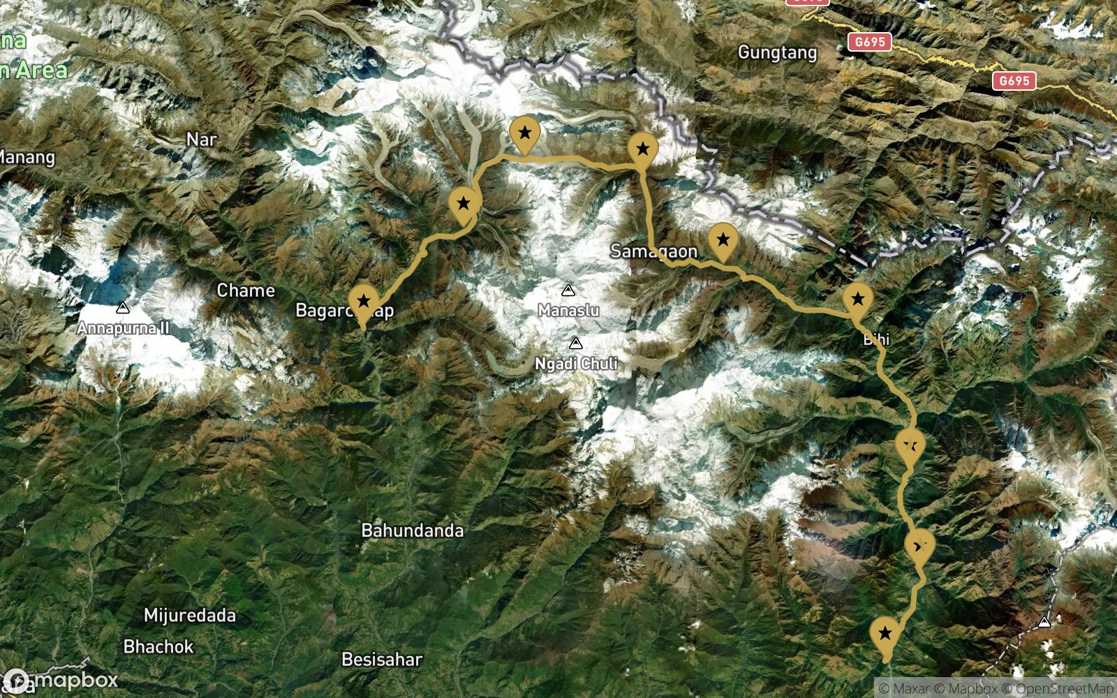 Manaslu Region Trekking