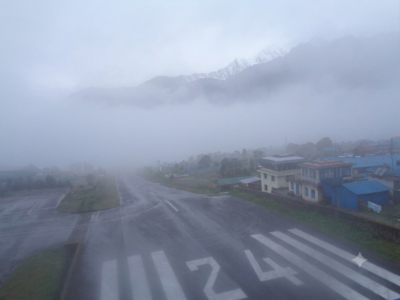 Fog grounding flights — when the right trekking company counts